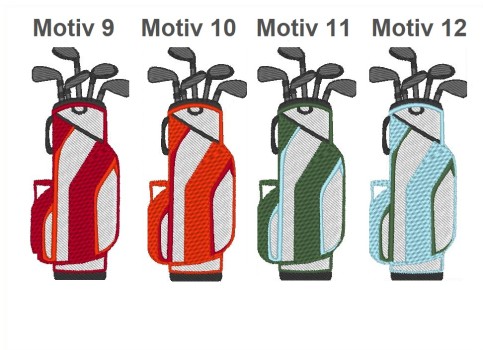Golftasche Farbmuster